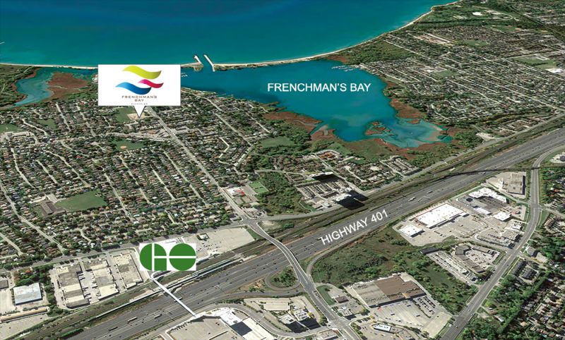 Frenchman's Bay location